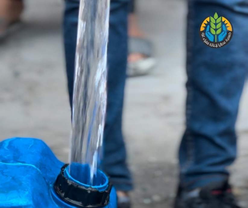سقيا الماء.. شريان حياة في شمال غزة