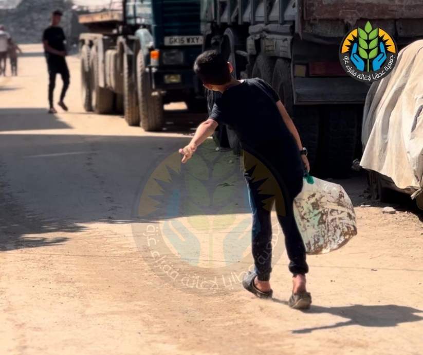 سقيا الماء.. شريان حياة في شمال غزة