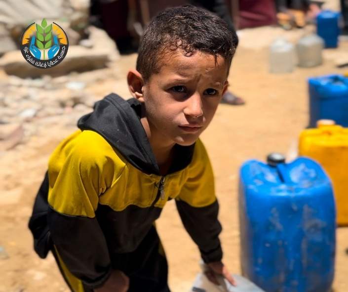 نروي عطش النازحين ونزرع الأمل في دروبهم