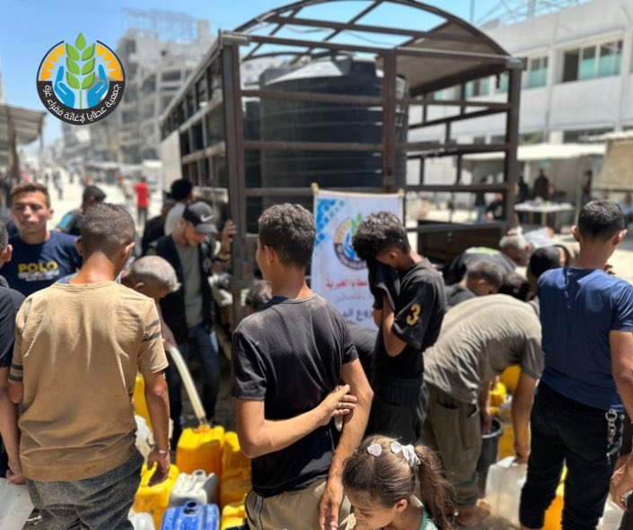 قطرة حياة في زمن الظمأ — سقيا الماء شمال غزة