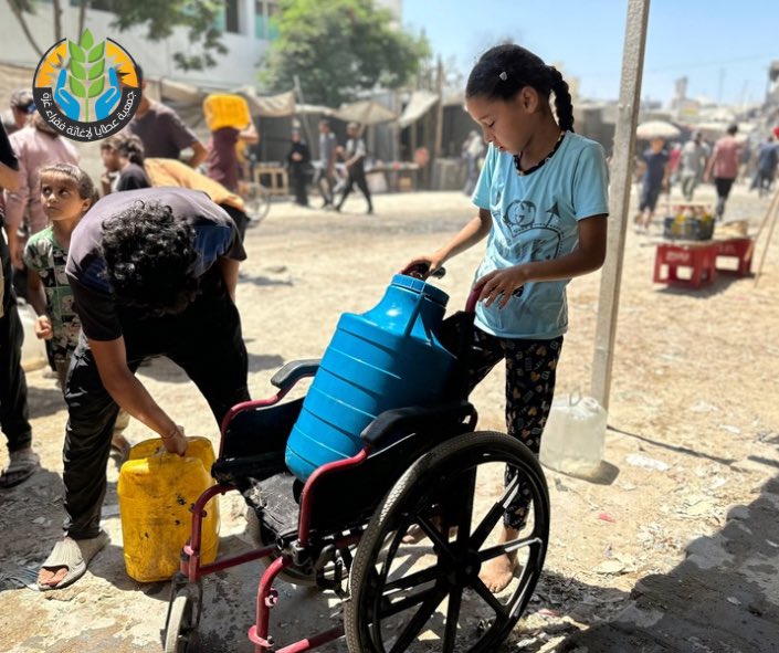 قطرة حياة في زمن الظمأ — سقيا الماء شمال غزة