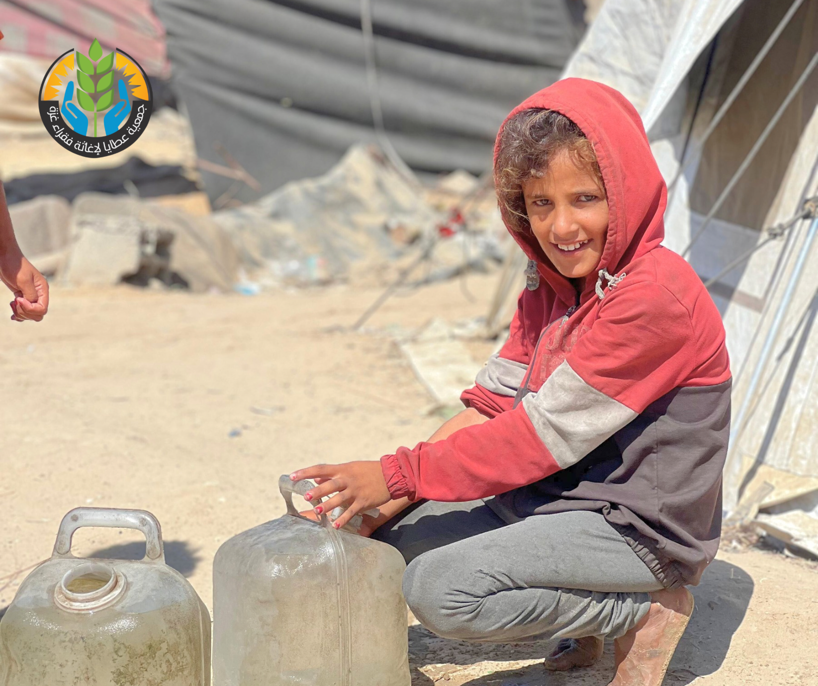 "With a Drop of Water We Draw Hope and Quench Thirst"