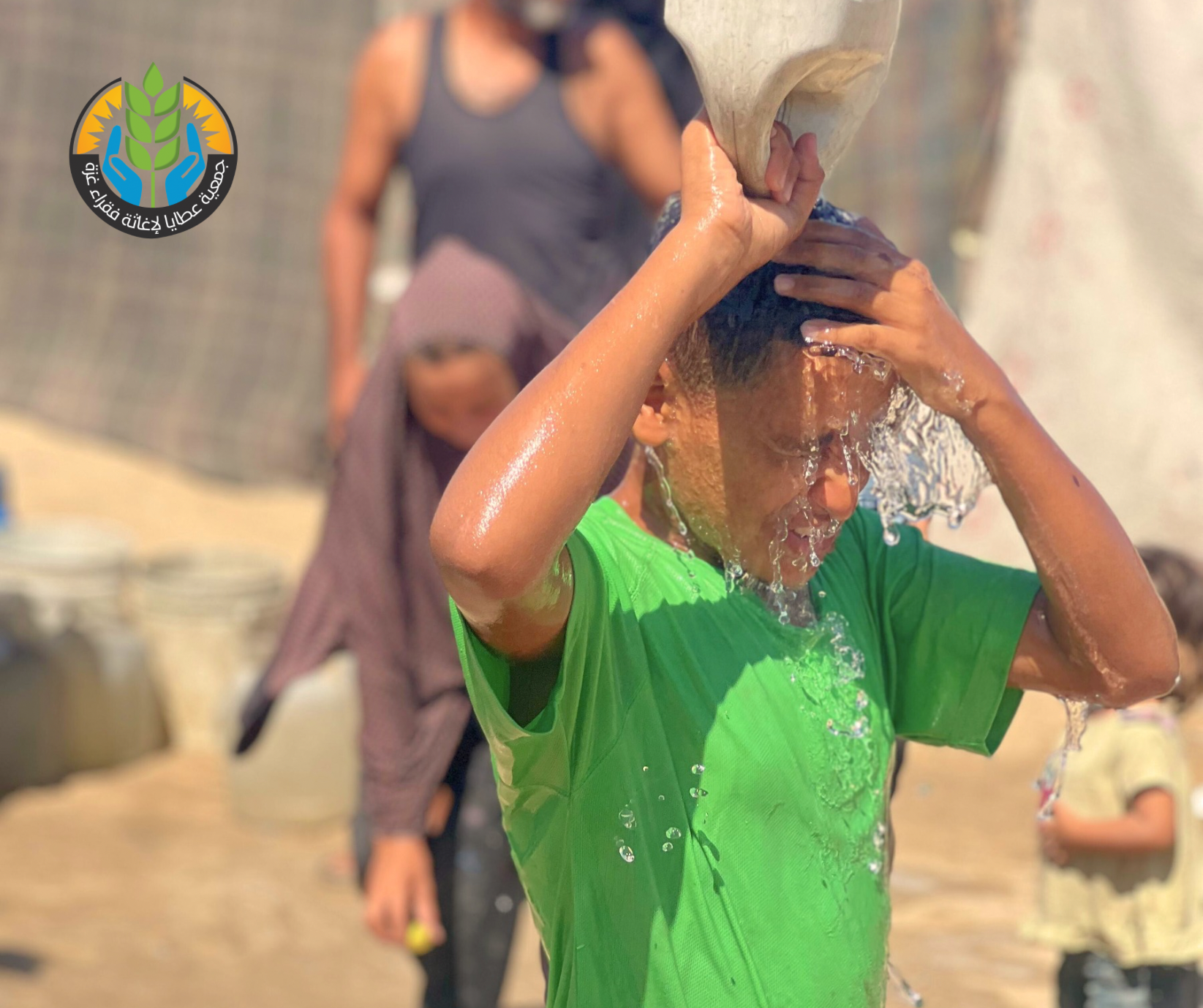 "With a Drop of Water We Draw Hope and Quench Thirst"