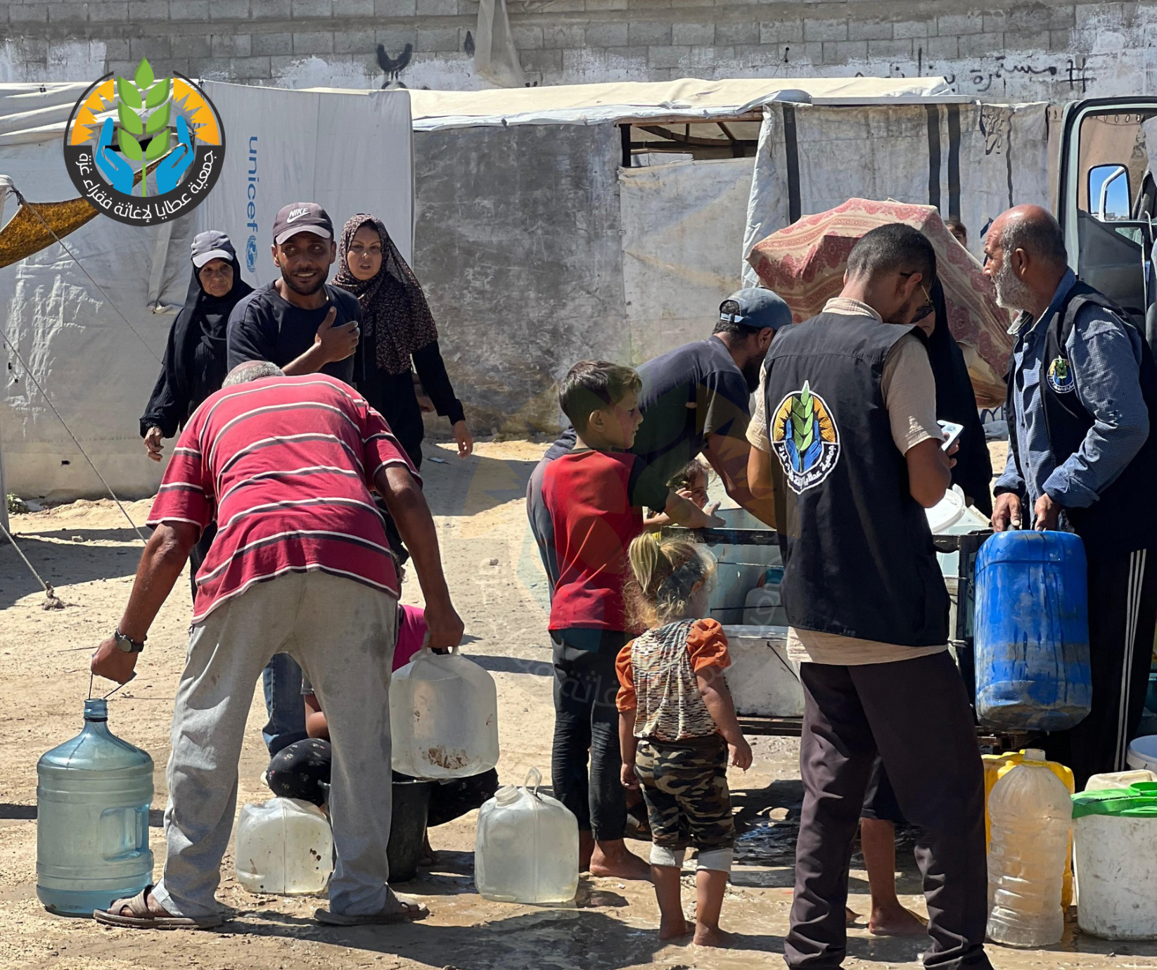 "With a Drop of Water We Draw Hope and Quench Thirst"