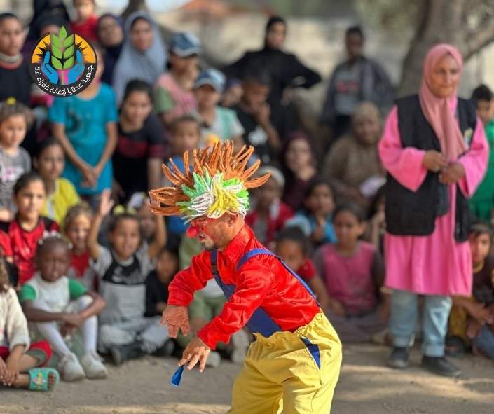رسم البسمة رغم الأسى.. حفل ترفيهي لأطفالنا في عيد الأضحى